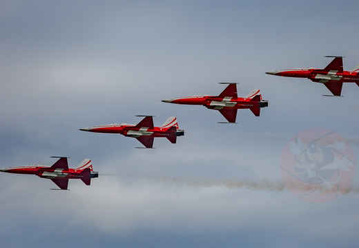 Patrouille Suisse training