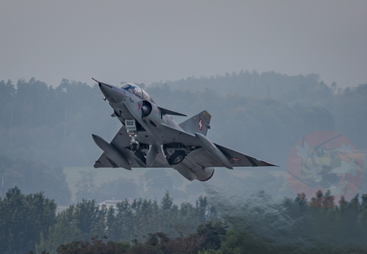 Mirage III-DS take-off Payerne (CH), September 17th