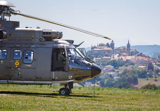 Super Puma display team at Lussy (CH), July 16th