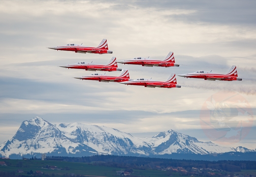 Patrouille Suisse training