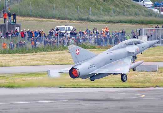 Last flight of the last Mirage III-DS at Payerne (CH), May 25th